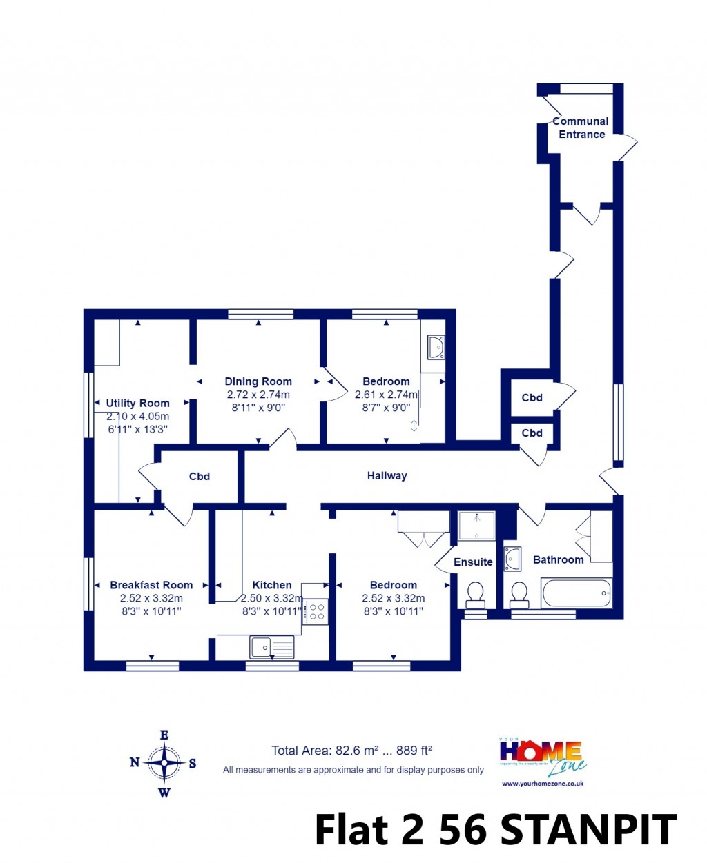 Floorplans For Christchurch, Dorset