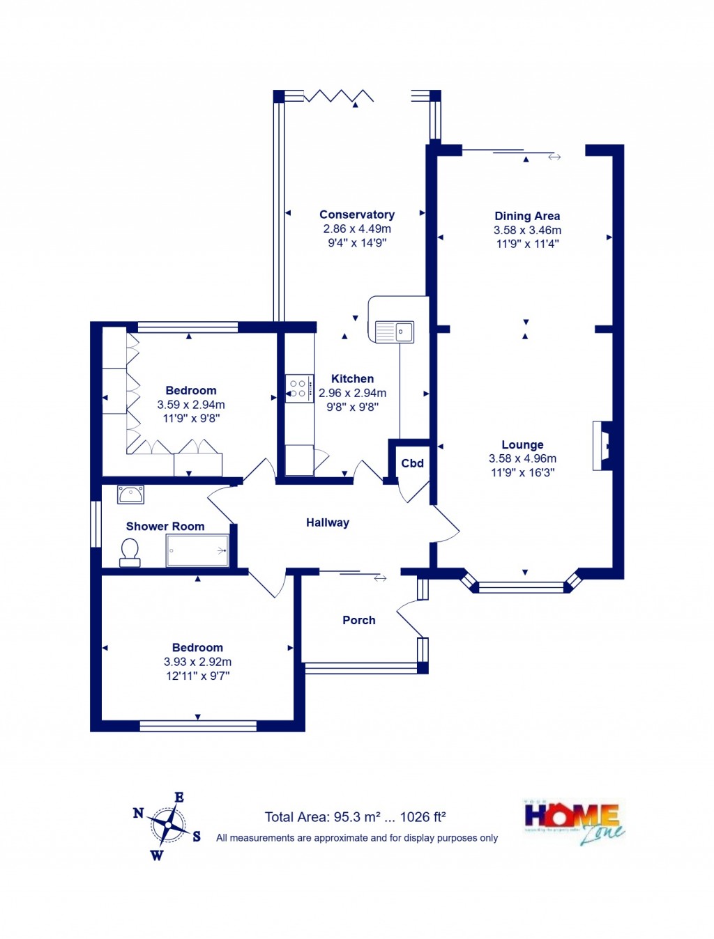 Floorplans For Mudeford, Christchurch, Dorset