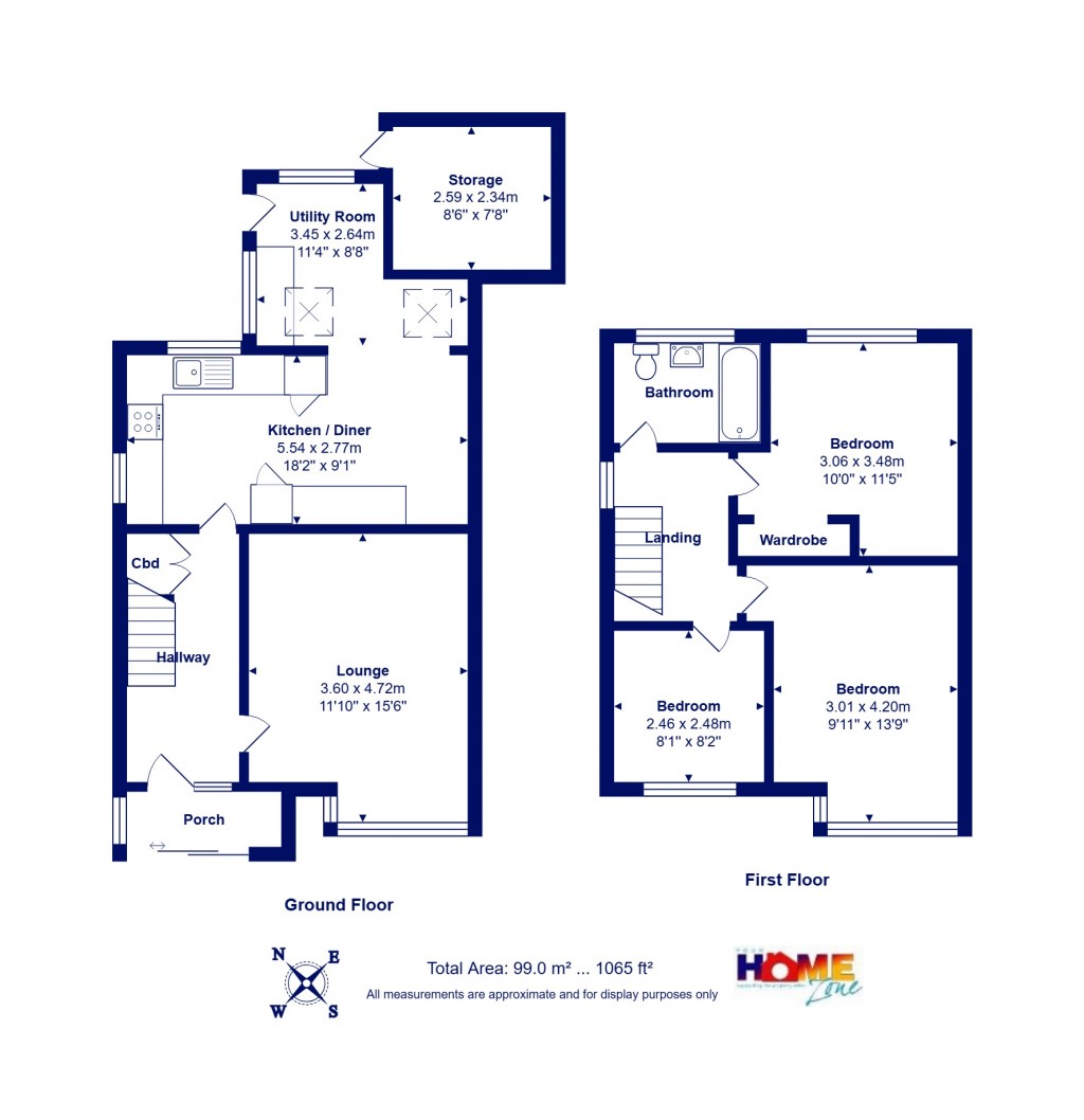 Floorplans For Christchurch, Dorset