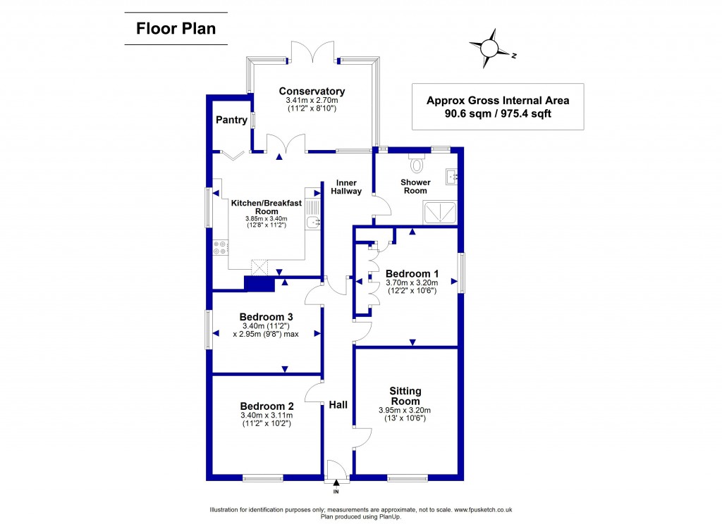 Floorplans For Mudeford, Christchurch, Dorset