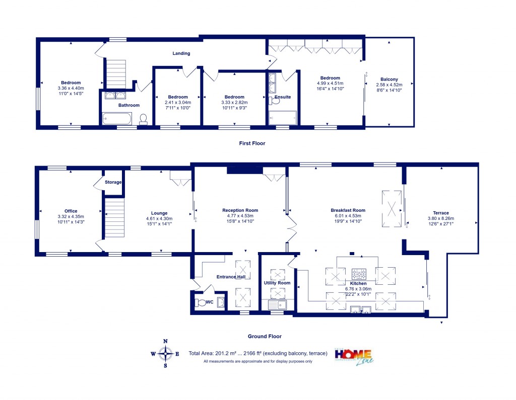 Floorplans For Mudeford, Christchurch, Dorset