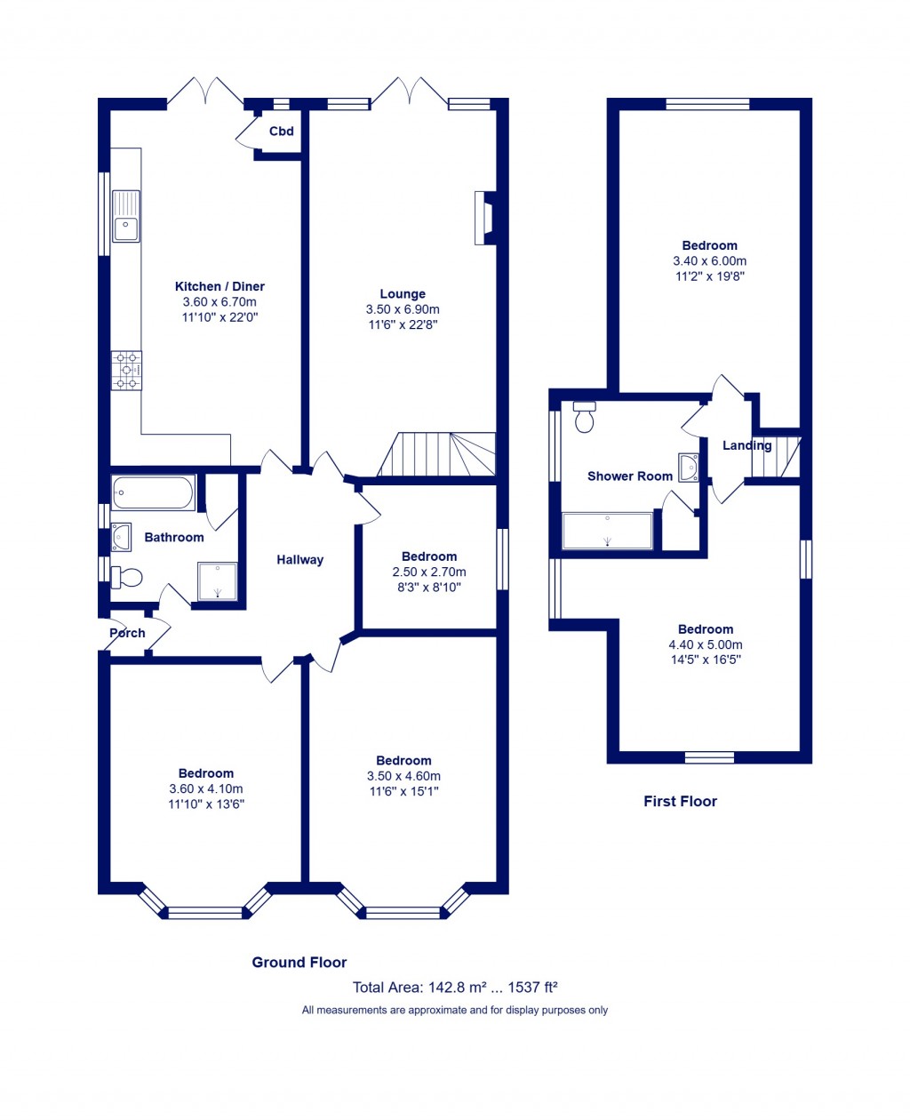 Floorplans For Christchurch, Dorset