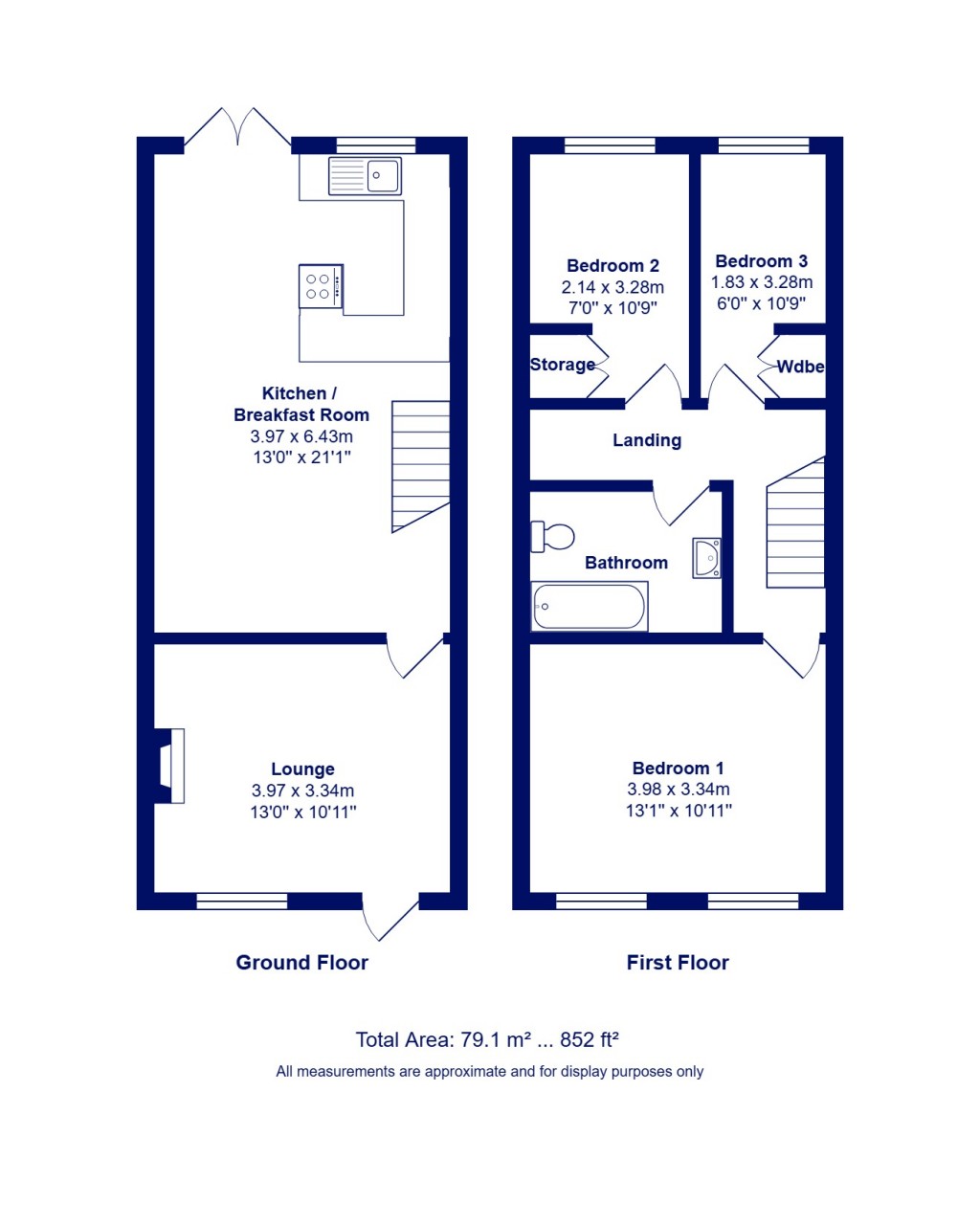 Floorplans For Christchurch, Dorset
