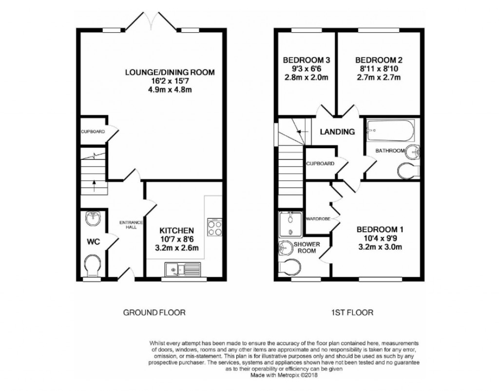 Floorplans For Christchurch, Dorset