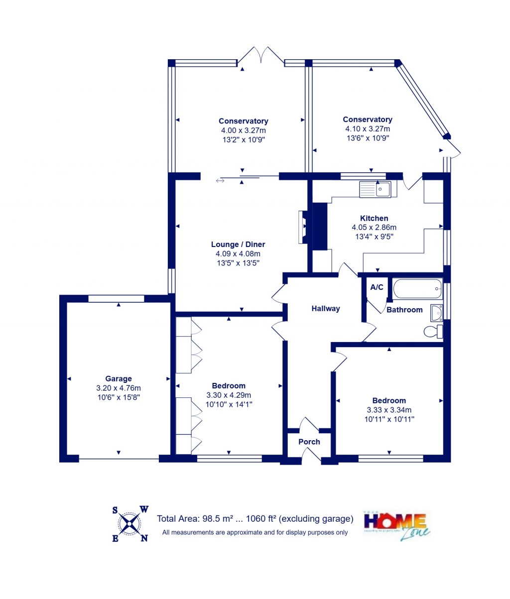 Floorplans For Mudeford, Christchurch, Dorset