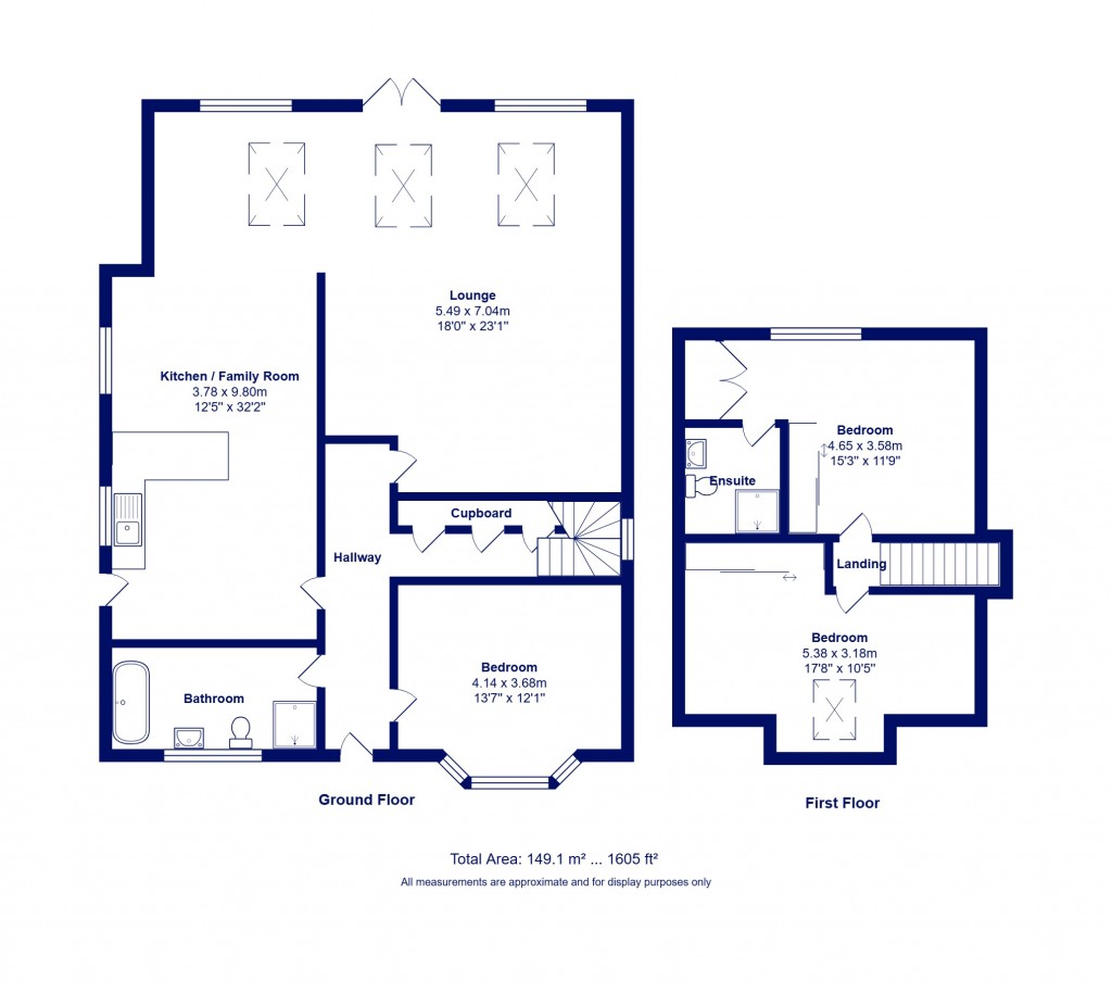 Floorplans For Christchurch, Dorset