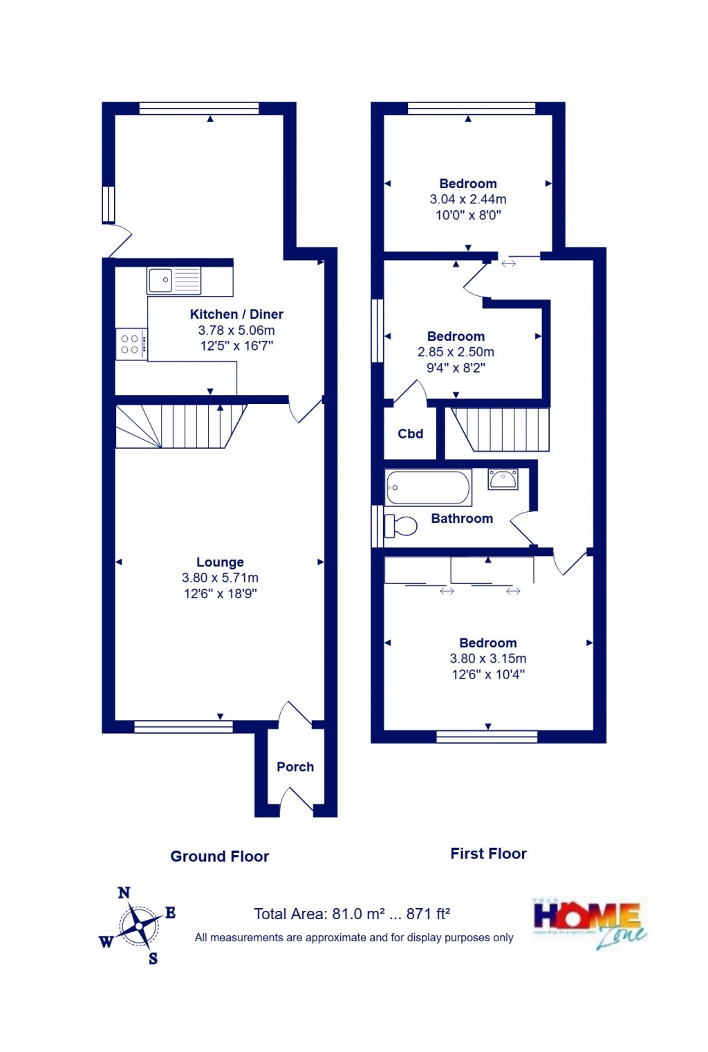 Floorplans For Mudeford, Dorset