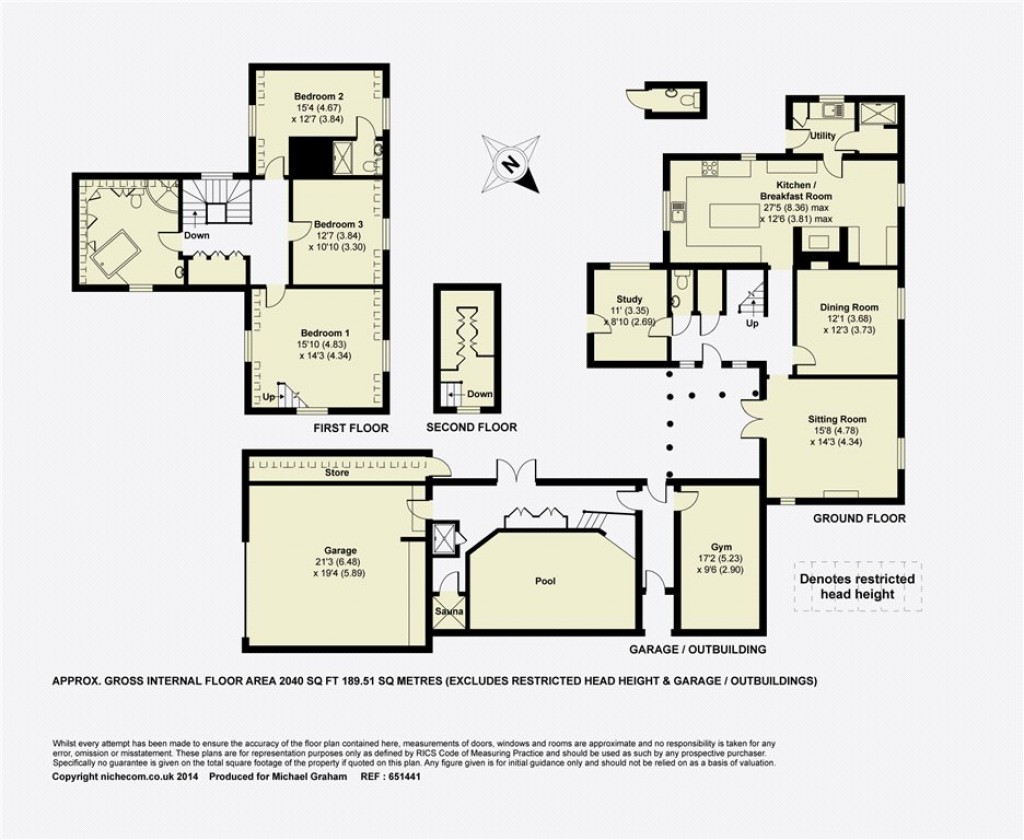 Floorplans For Buckingham Road, Bletchley, MK3