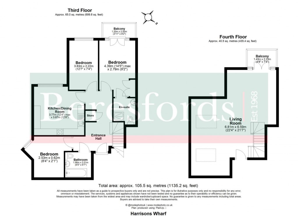 Floorplans For Purfleet-on-Thames, Essex