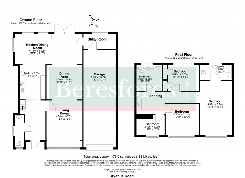 Floorplans For Harold Wood, Romford