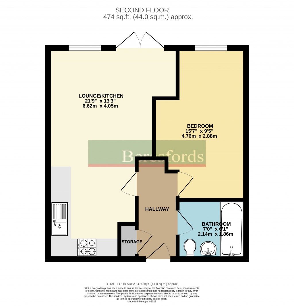 Floorplans For Fairfield Road, Brentwood, Essex