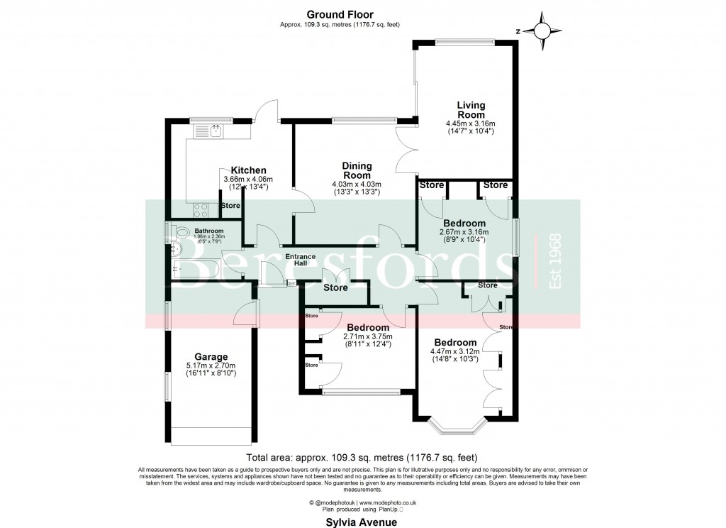 Floorplans For Hutton, Brentwood, Essex