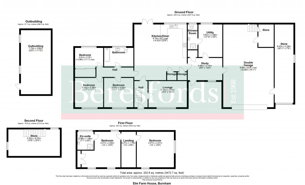 Floorplans For Burnham-on-Crouch, Essex