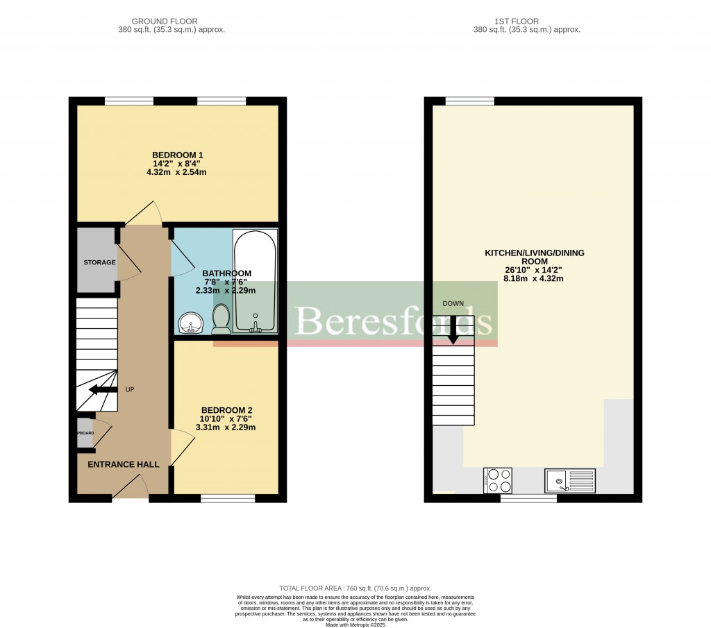 Floorplans For Colchester, Essex