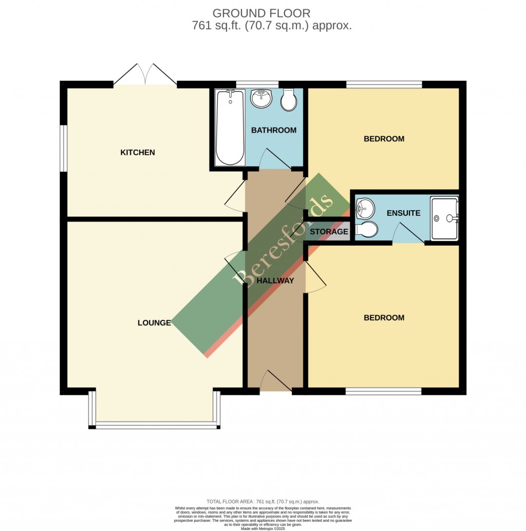 Floorplans For Oaklands Avenue, 1A Oaklands Avenue, Romford