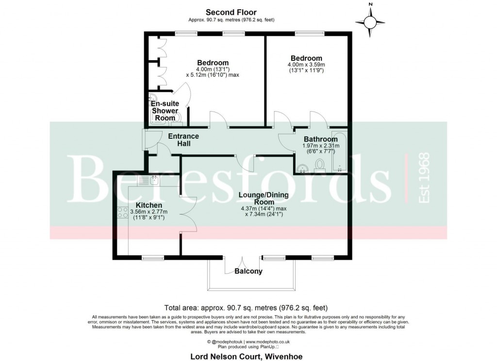 Floorplans For Wivenhoe, Colchester, Essex