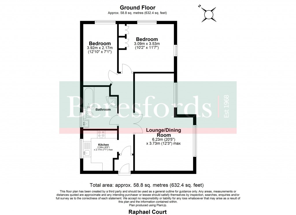 Floorplans For Pettits Lane, Romford
