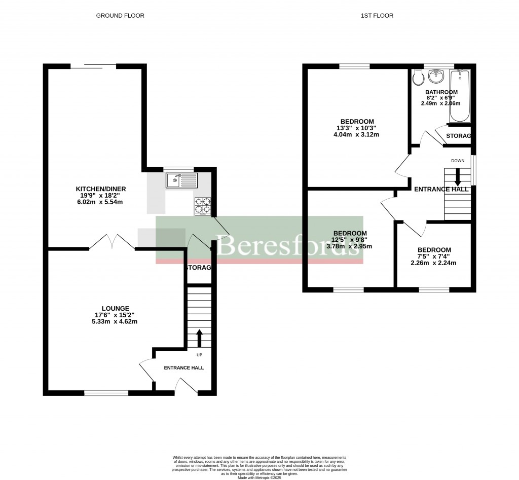 Floorplans For Broomfield, Chelmsford, Essex
