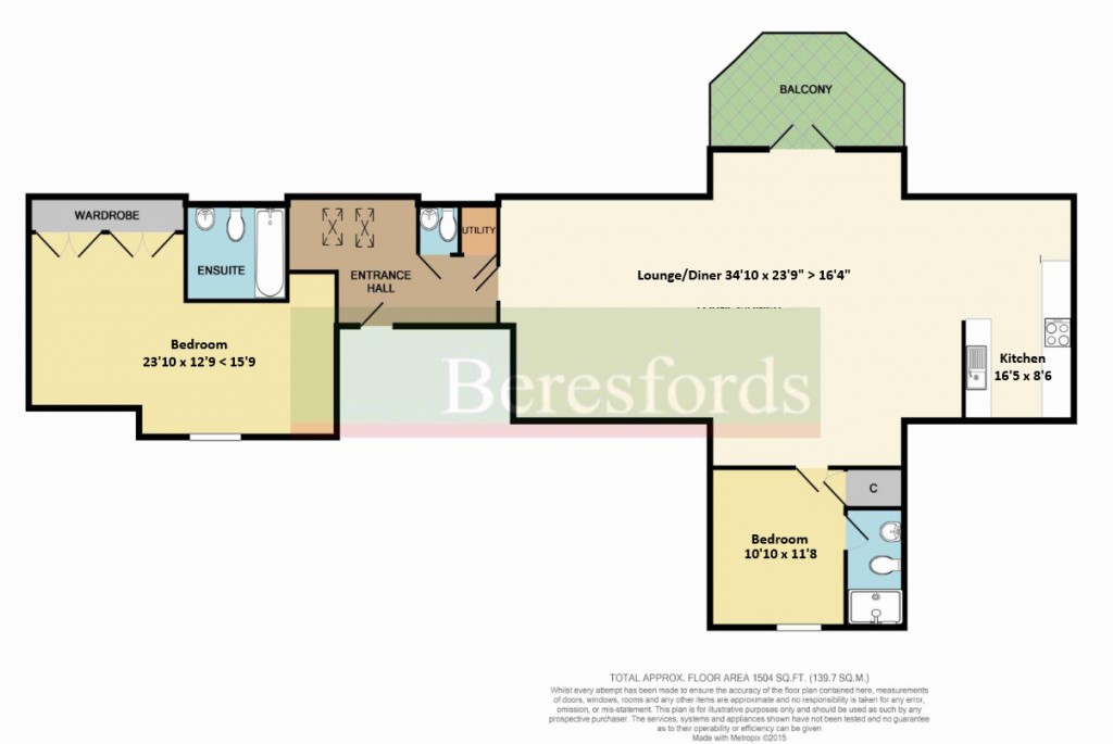 Floorplans For Warley, Brentwood, Essex