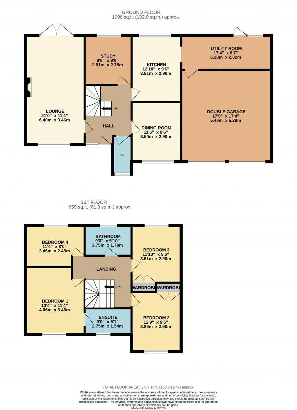 Floorplans For Mayland, Essex