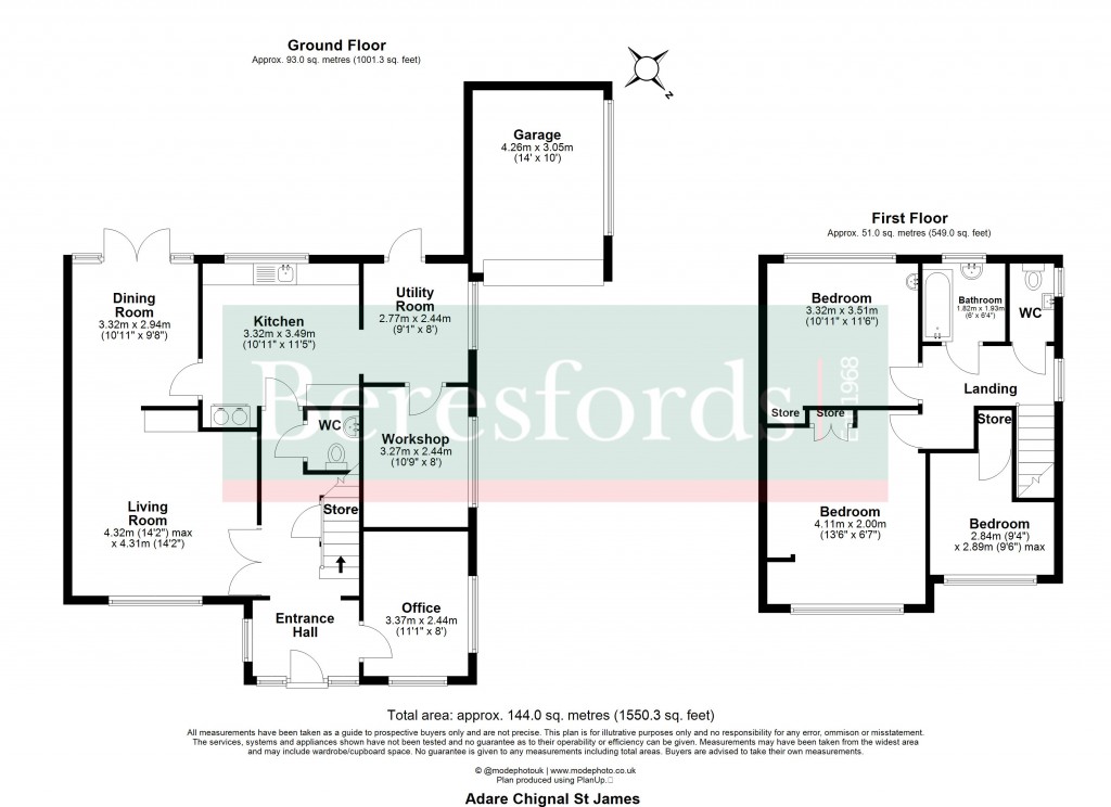 Floorplans For Chelmsford, Essex