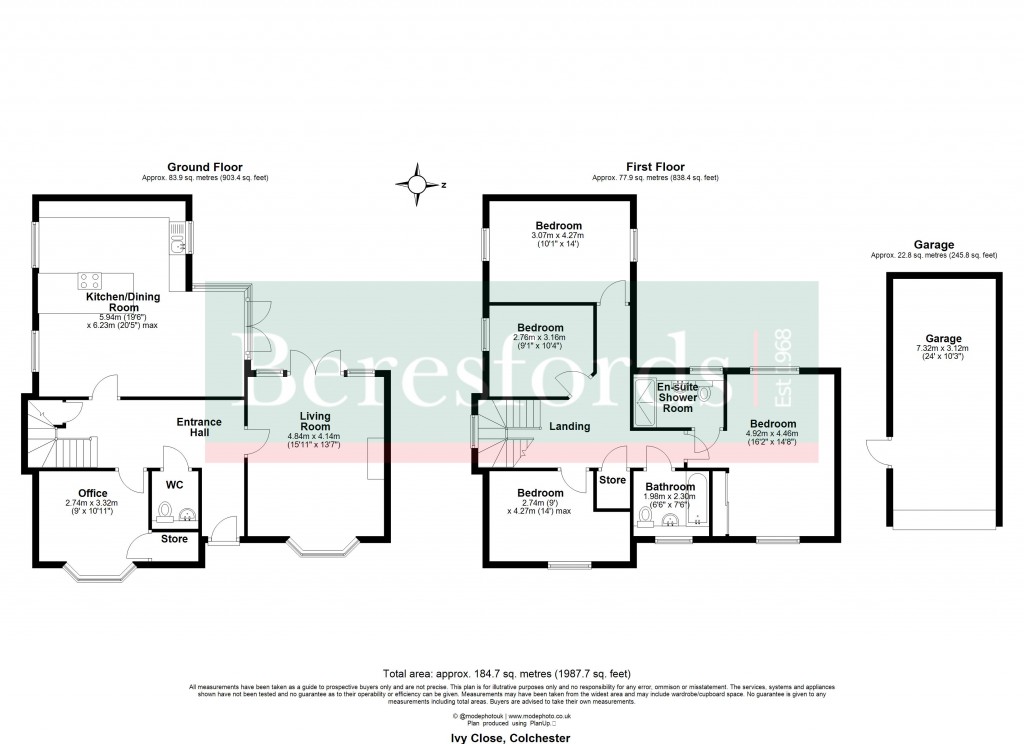 Floorplans For Colchester, Essex