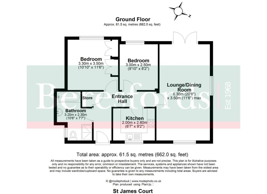 Floorplans For Gilbert Road, Romford