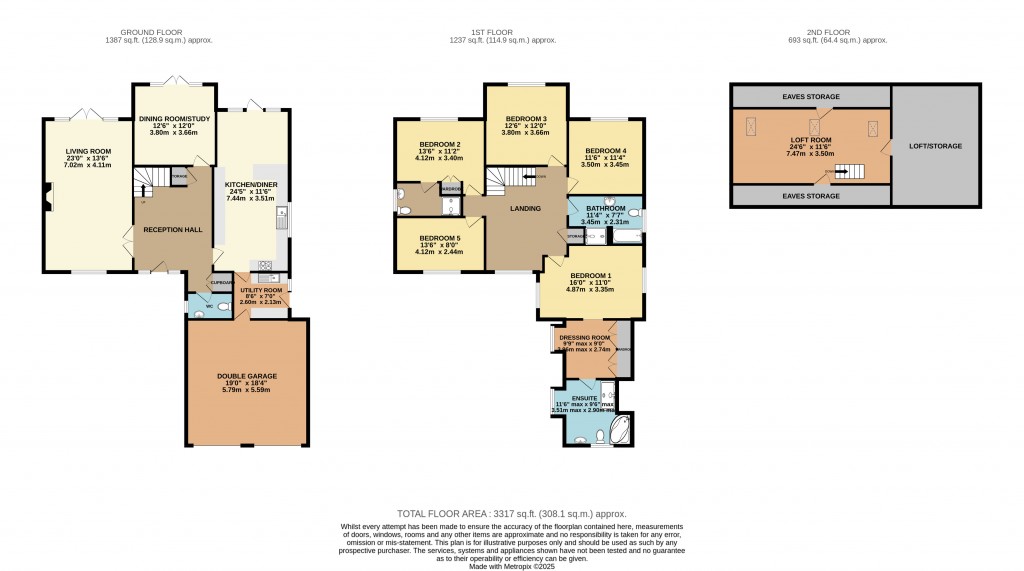 Floorplans For North Fambridge, Chelmsford, Essex