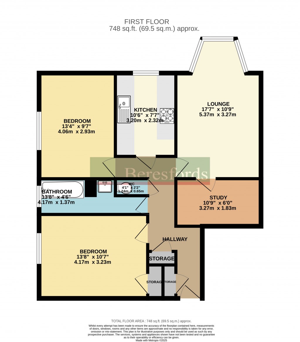 Floorplans For Pilgrims Hatch, Brentwood, Essex