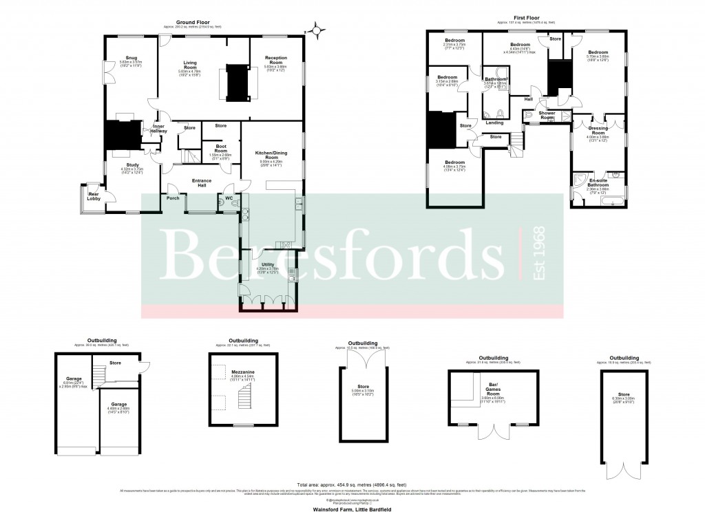 Floorplans For Braintree, Essex