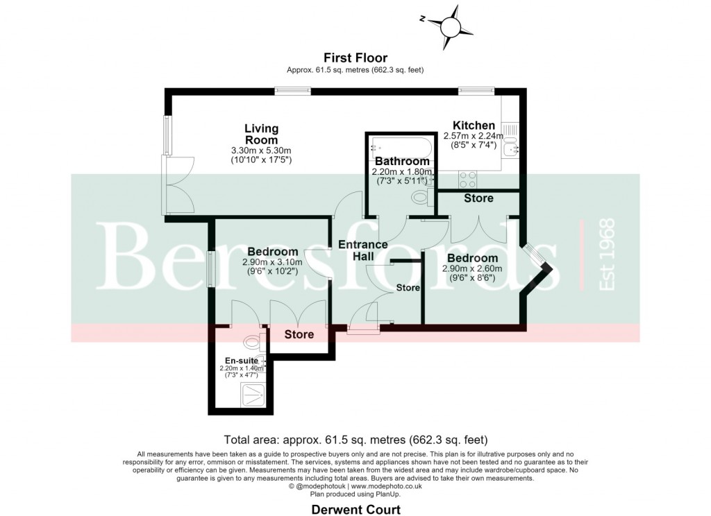 Floorplans For Riverside Close, Romford