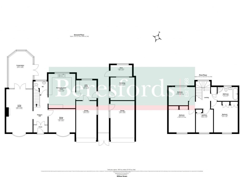 Floorplans For Ingatestone, Essex