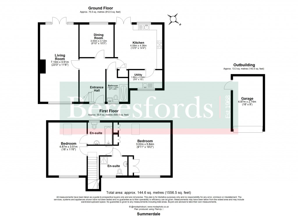Floorplans For Billericay, Essex