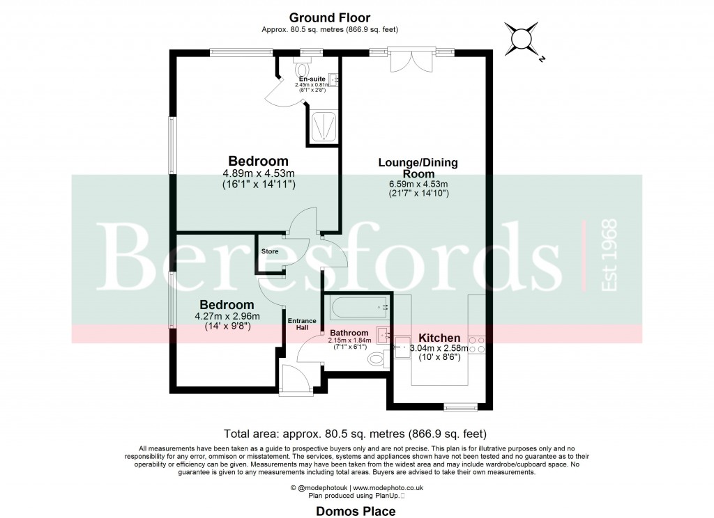 Floorplans For Kelvedon Hatch, Brentwood, Essex