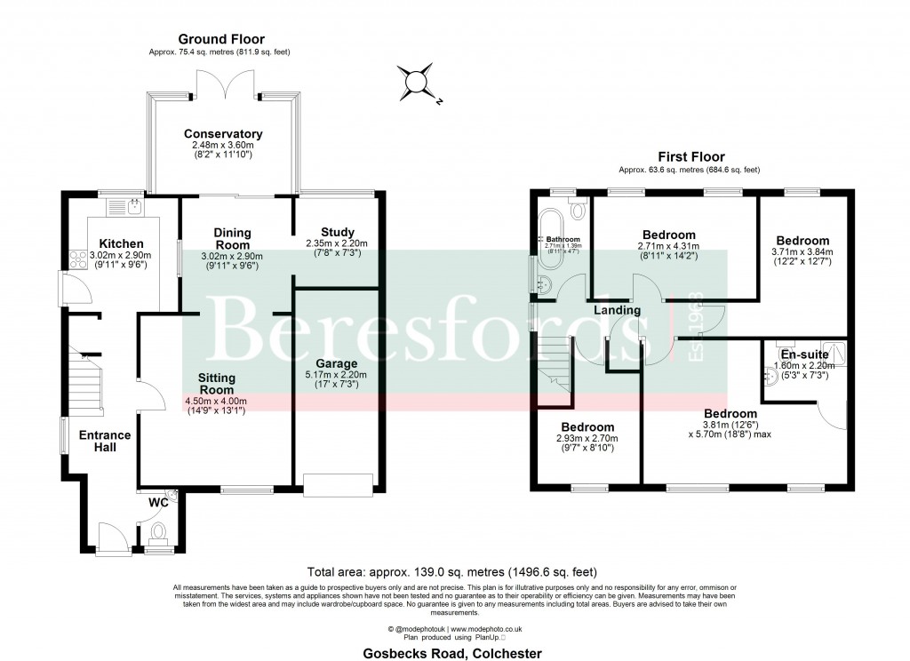 Floorplans For Colchester, Essex