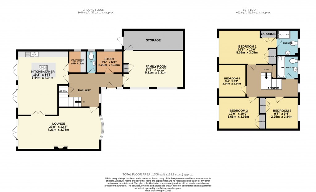 Floorplans For Cold Norton, Chelmsford, Essex