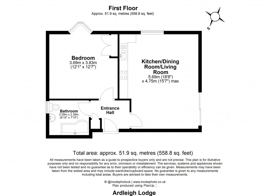 Floorplans For Hutton Road, Shenfield, Essex