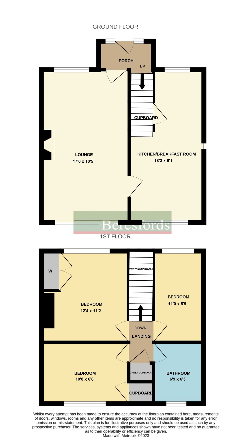 Floorplans For Brentwood, Essex
