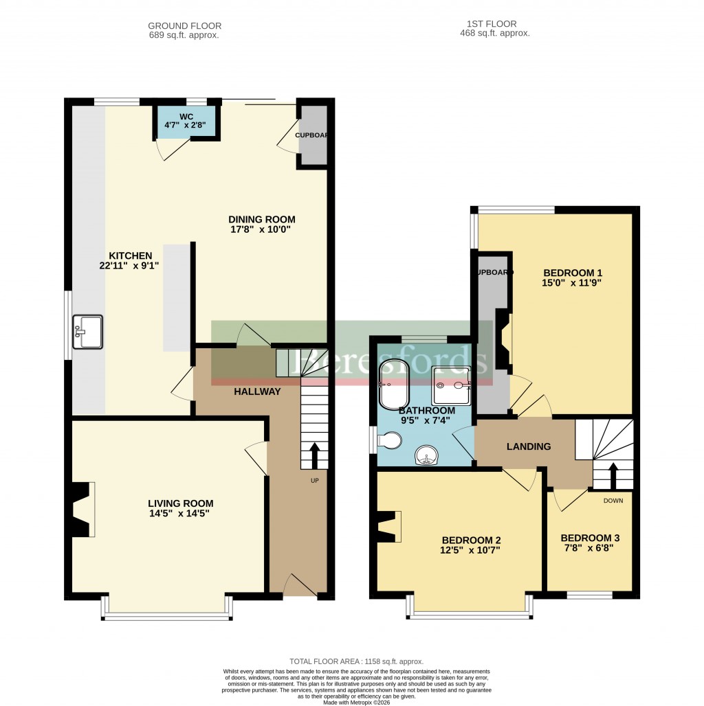 Floorplans For Brentwood, Essex