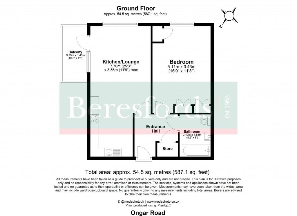 Floorplans For Brentwood, Essex