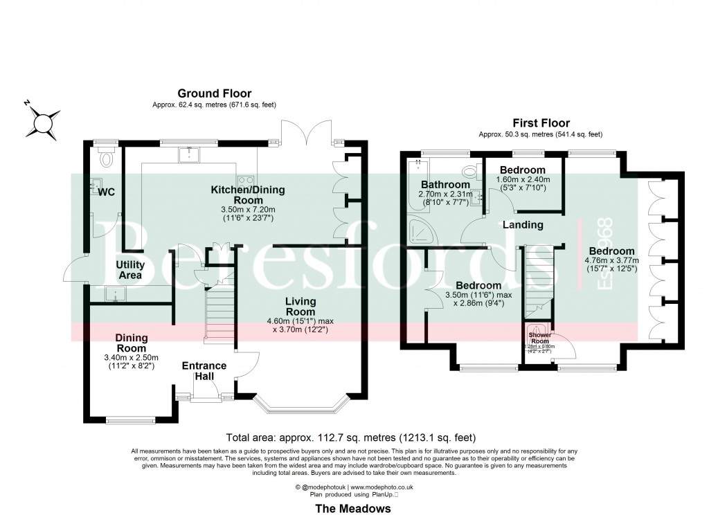 Floorplans For Ingrave, Brentwood, Essex