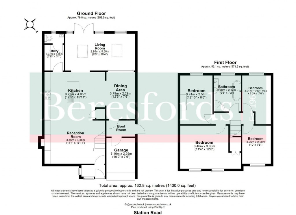 Floorplans For Felsted, Dunmow, Essex