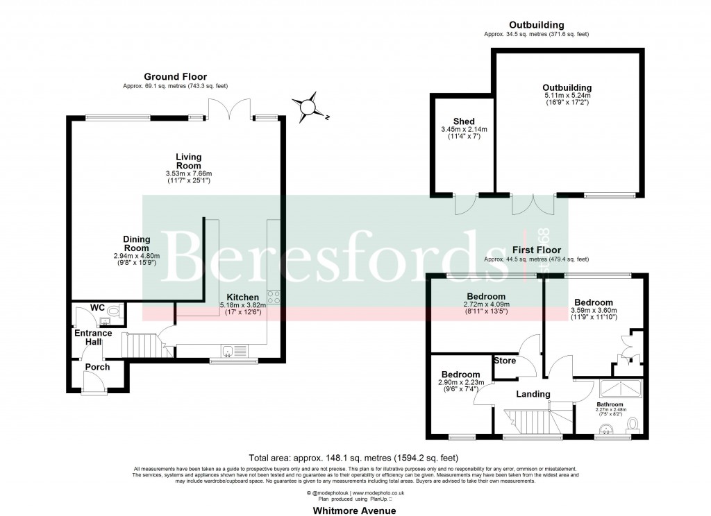 Floorplans For Grays, Essex
