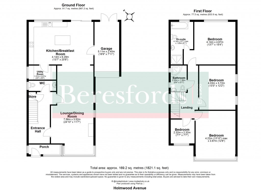 Floorplans For Shenfield, Brentwood, Essex