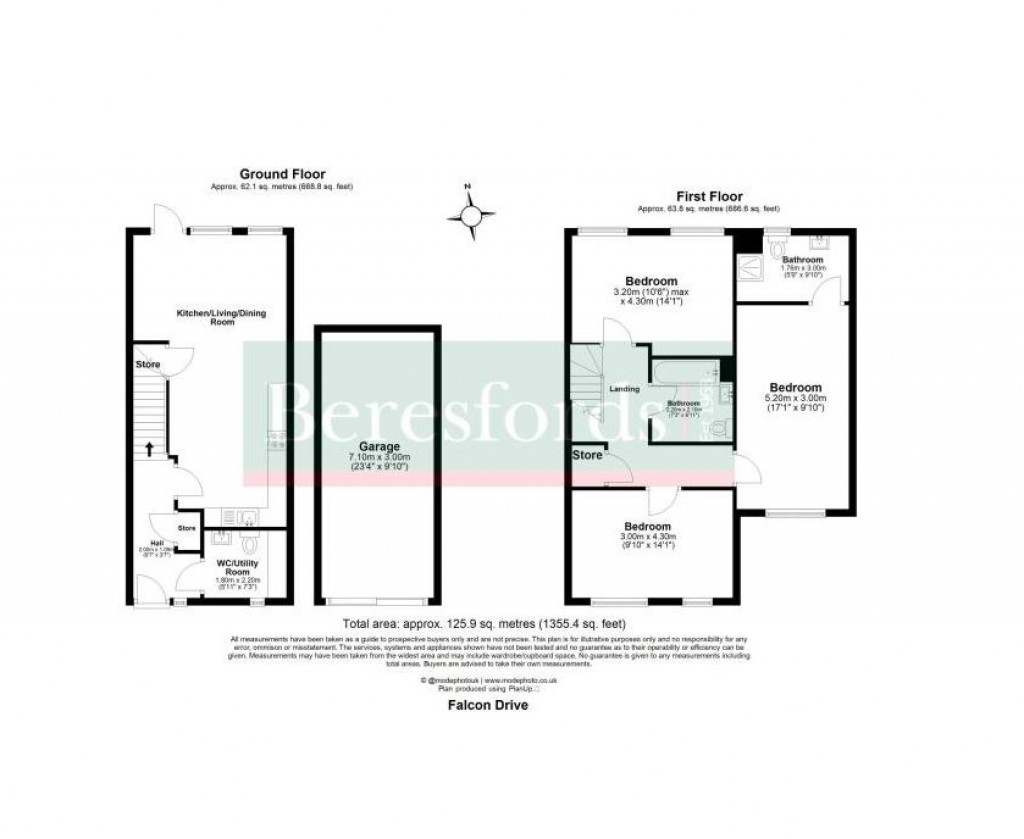 Floorplans For Great Warley, Brentwood, Essex