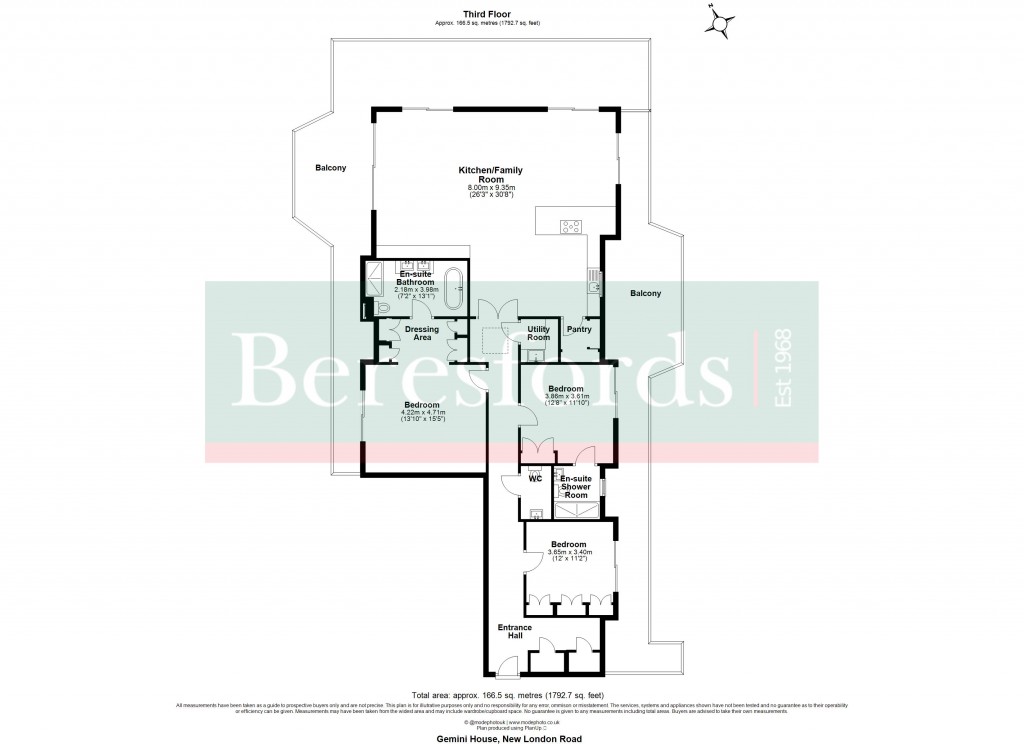 Floorplans For Chelmsford, Essex
