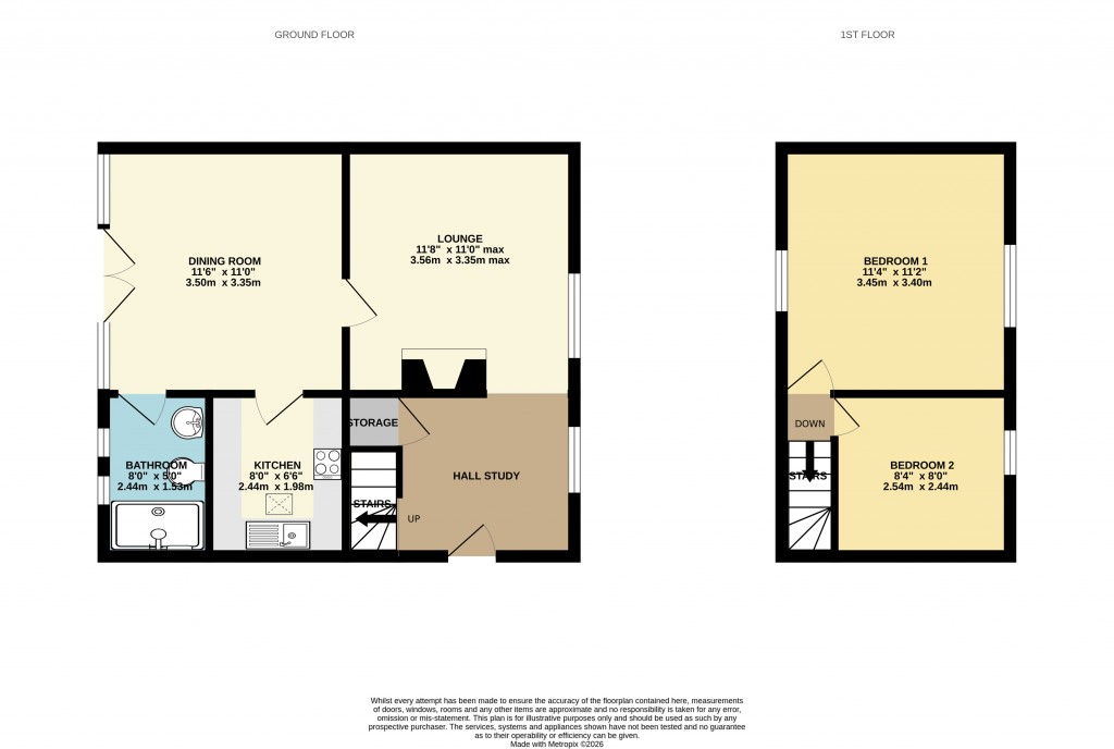 Floorplans For Althorne, Chelmsford, Essex
