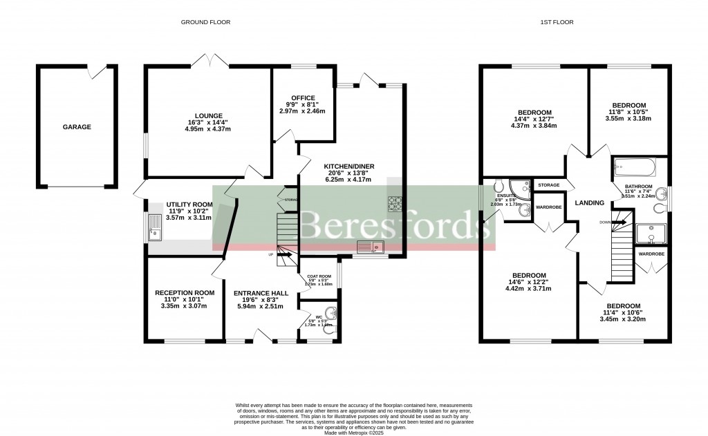 Floorplans For Boreham, Chelmsford, Essex