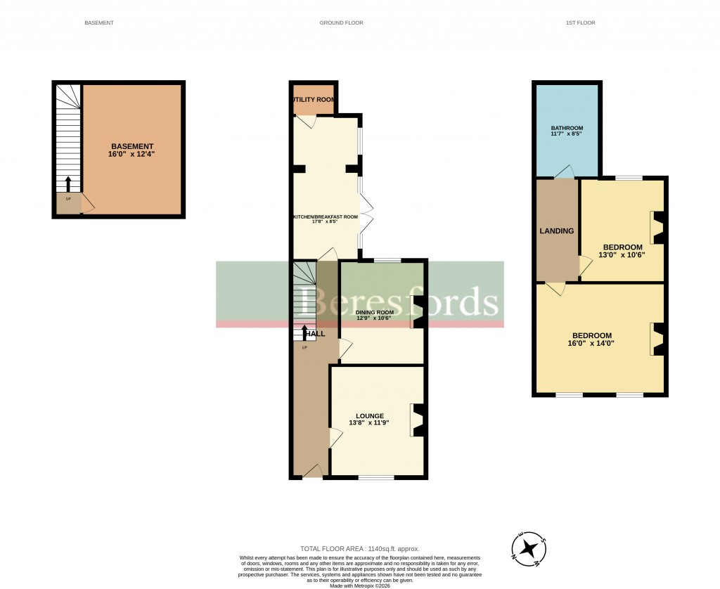 Floorplans For Warley, Brentwood, Essex