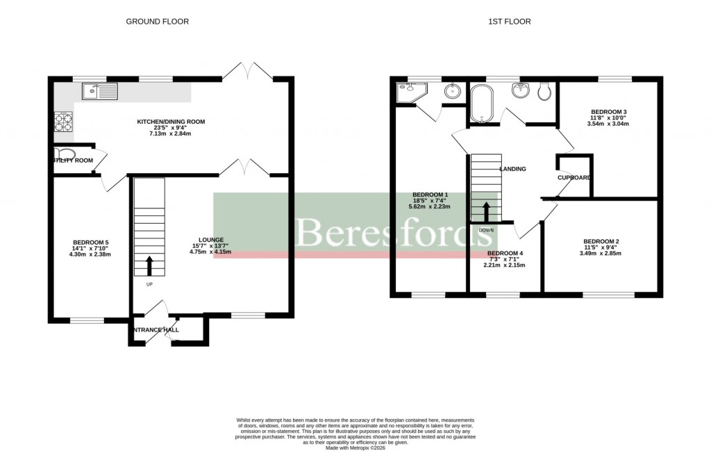 Floorplans For Boreham, Chelmsford, Essex